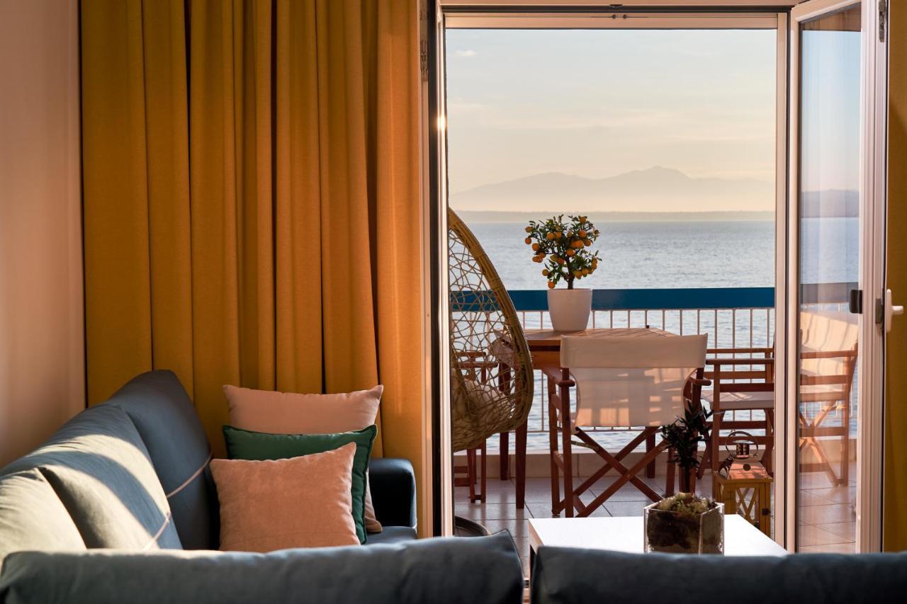 Seafront Luxury President Suite Aegean Sunset Thessaloníki Exteriör bild